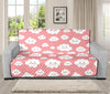 Cute Cloud Pattern Print Futon Protector