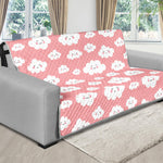 Cute Cloud Pattern Print Futon Protector