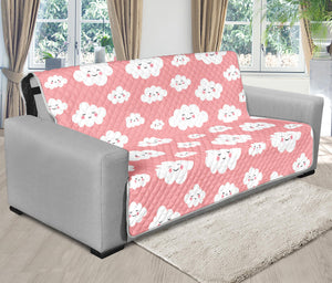 Cute Cloud Pattern Print Futon Protector