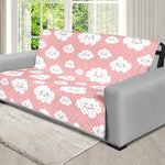 Cute Cloud Pattern Print Futon Protector