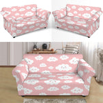 Cute Cloud Pattern Print Loveseat Slipcover