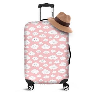 Cute Cloud Pattern Print Luggage Cover