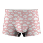 Cute Cloud Pattern Print Men's Boxer Briefs