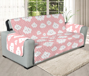 Cute Cloud Pattern Print Oversized Sofa Protector