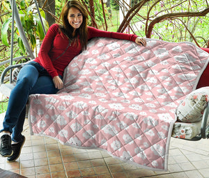 Cute Cloud Pattern Print Quilt