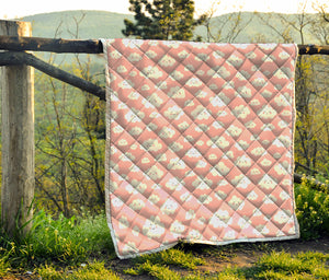 Cute Cloud Pattern Print Quilt