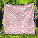 Cute Cloud Pattern Print Quilt