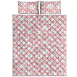 Cute Cloud Pattern Print Quilt Bed Set