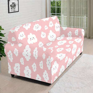 Cute Cloud Pattern Print Sofa Cover