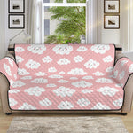 Cute Cloud Pattern Print Sofa Protector