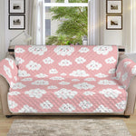 Cute Cloud Pattern Print Sofa Protector