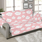 Cute Cloud Pattern Print Sofa Protector