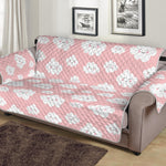 Cute Cloud Pattern Print Sofa Protector