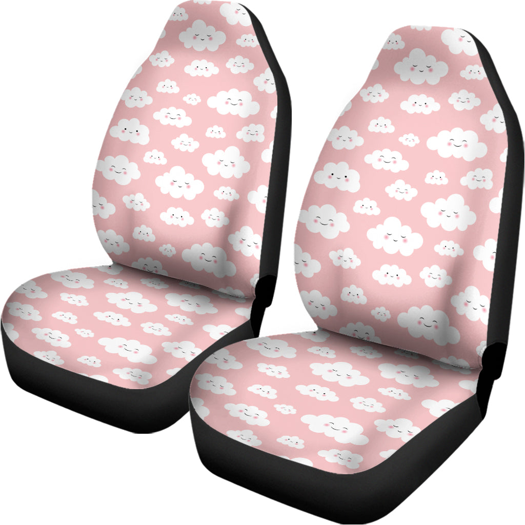 Cute Cloud Pattern Print Universal Fit Car Seat Covers