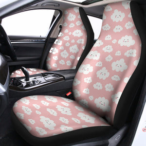 Cute Cloud Pattern Print Universal Fit Car Seat Covers