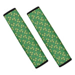 Cute Clover St. Patrick's Day Print Car Seat Belt Covers
