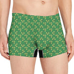 Cute Clover St. Patrick's Day Print Men's Boxer Briefs