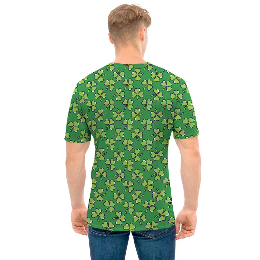 Cute Clover St. Patrick's Day Print Men's T-Shirt