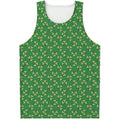 Cute Clover St. Patrick's Day Print Men's Tank Top