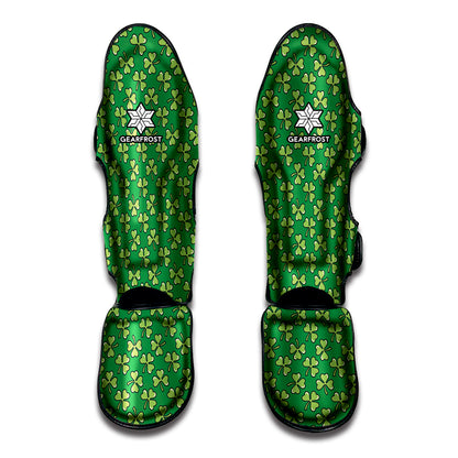 Cute Clover St. Patrick's Day Print Muay Thai Shin Guard