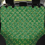 Cute Clover St. Patrick's Day Print Pet Car Back Seat Cover