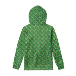 Cute Clover St. Patrick's Day Print Pullover Hoodie