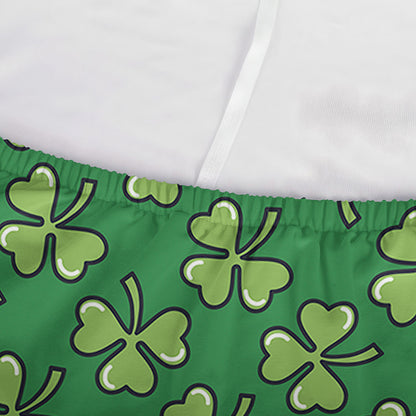 Cute Clover St. Patrick's Day Print Sofa Cover
