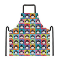 Cute Colorful Penguin Pattern Print Apron
