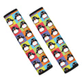 Cute Colorful Penguin Pattern Print Car Seat Belt Covers
