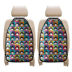 Cute Colorful Penguin Pattern Print Car Seat Organizers