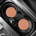 Cute Corgi Pattern Print Car Coasters