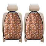 Cute Corgi Pattern Print Car Seat Organizers