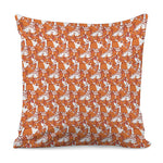 Cute Corgi Pattern Print Pillow Cover