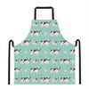 Cute Cow And Baby Cow Pattern Print Apron