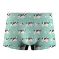 Cute Cow And Baby Cow Pattern Print Men's Boxer Briefs