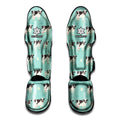 Cute Cow And Baby Cow Pattern Print Muay Thai Shin Guards
