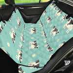 Cute Cow And Baby Cow Pattern Print Pet Car Back Seat Cover