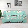 Cute Cow And Baby Cow Pattern Print Sofa Cover