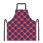 Cute Crab Pattern Print Apron