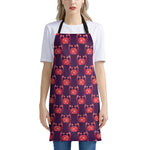 Cute Crab Pattern Print Apron