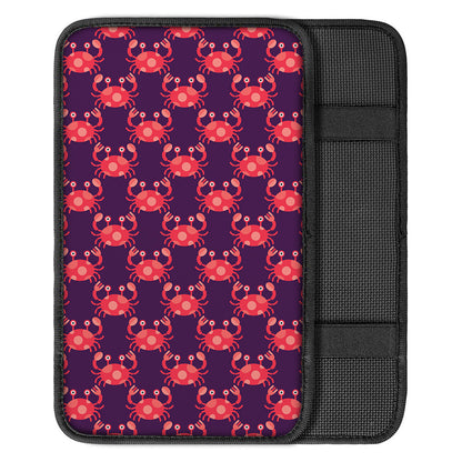 Cute Crab Pattern Print Car Center Console Cover