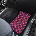 Cute Crab Pattern Print Front and Back Car Floor Mats