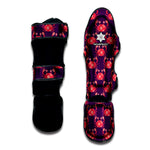 Cute Crab Pattern Print Muay Thai Shin Guard