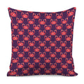 Cute Crab Pattern Print Pillow Cover