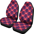 Cute Crab Pattern Print Universal Fit Car Seat Covers