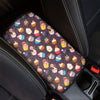 Cute Cupcake Pattern Print Car Center Console Cover