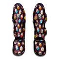 Cute Cupcake Pattern Print Muay Thai Shin Guards