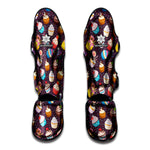 Cute Cupcake Pattern Print Muay Thai Shin Guard