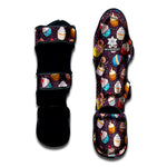 Cute Cupcake Pattern Print Muay Thai Shin Guard