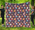 Cute Cupcake Pattern Print Quilt